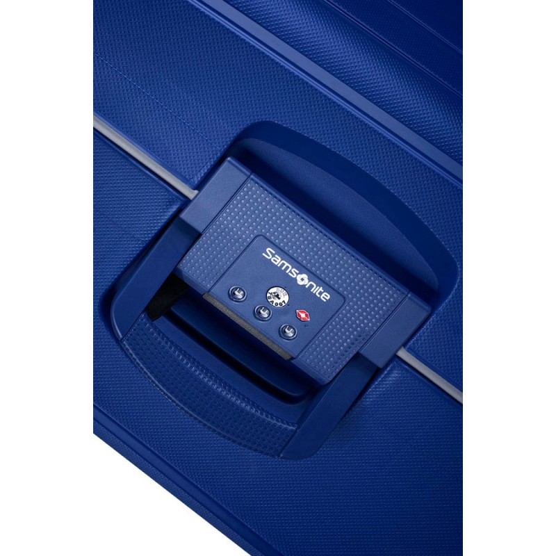 maleta grande sansonite s-cure 4 ruedas 75cm - Azul y mora - Tienda de  maletas bolsos y mochilas