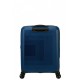 Maleta American Tourister Aerostep Cabina 55 Cm Expandible Azúl